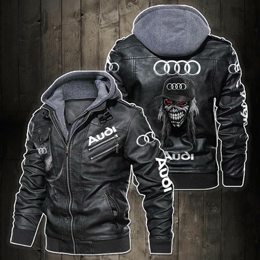 Giacca Audi Giacca in Pelle da Moto Audi V12